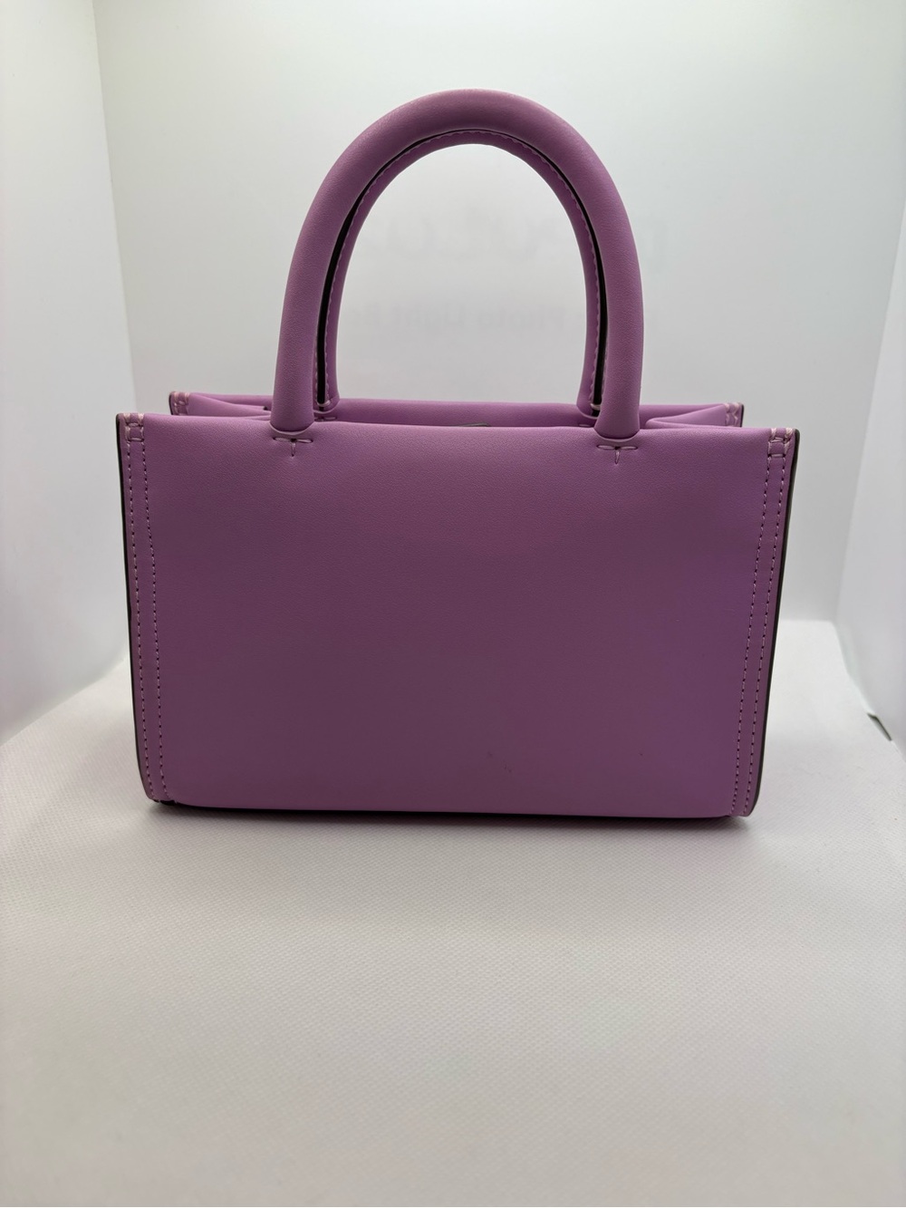 Tory Burch Lilac Mini Tote with Detachable Strap - Picture 5 of 10